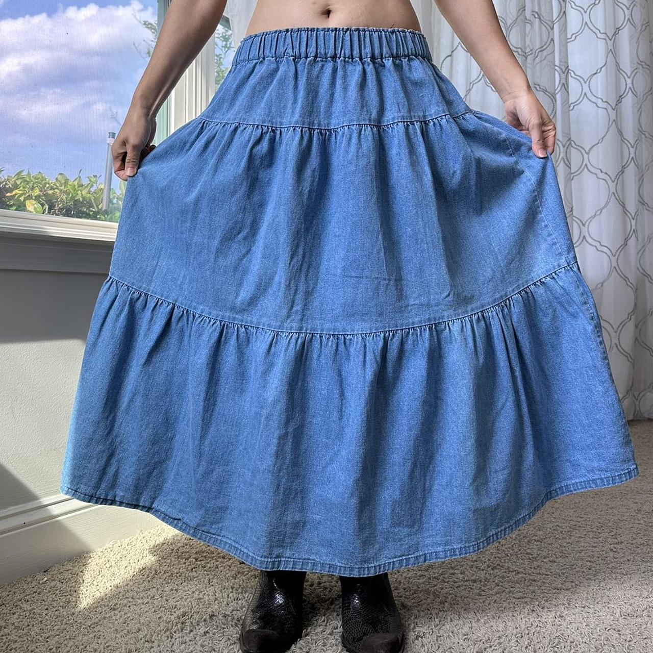 Women's Blue Skirt