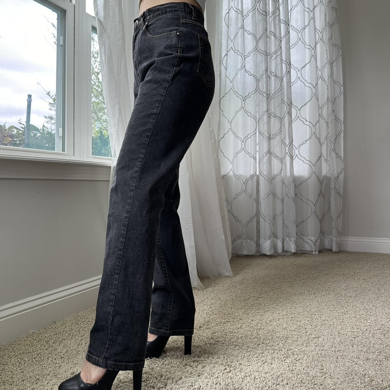 Women's Black and Navy Jeans