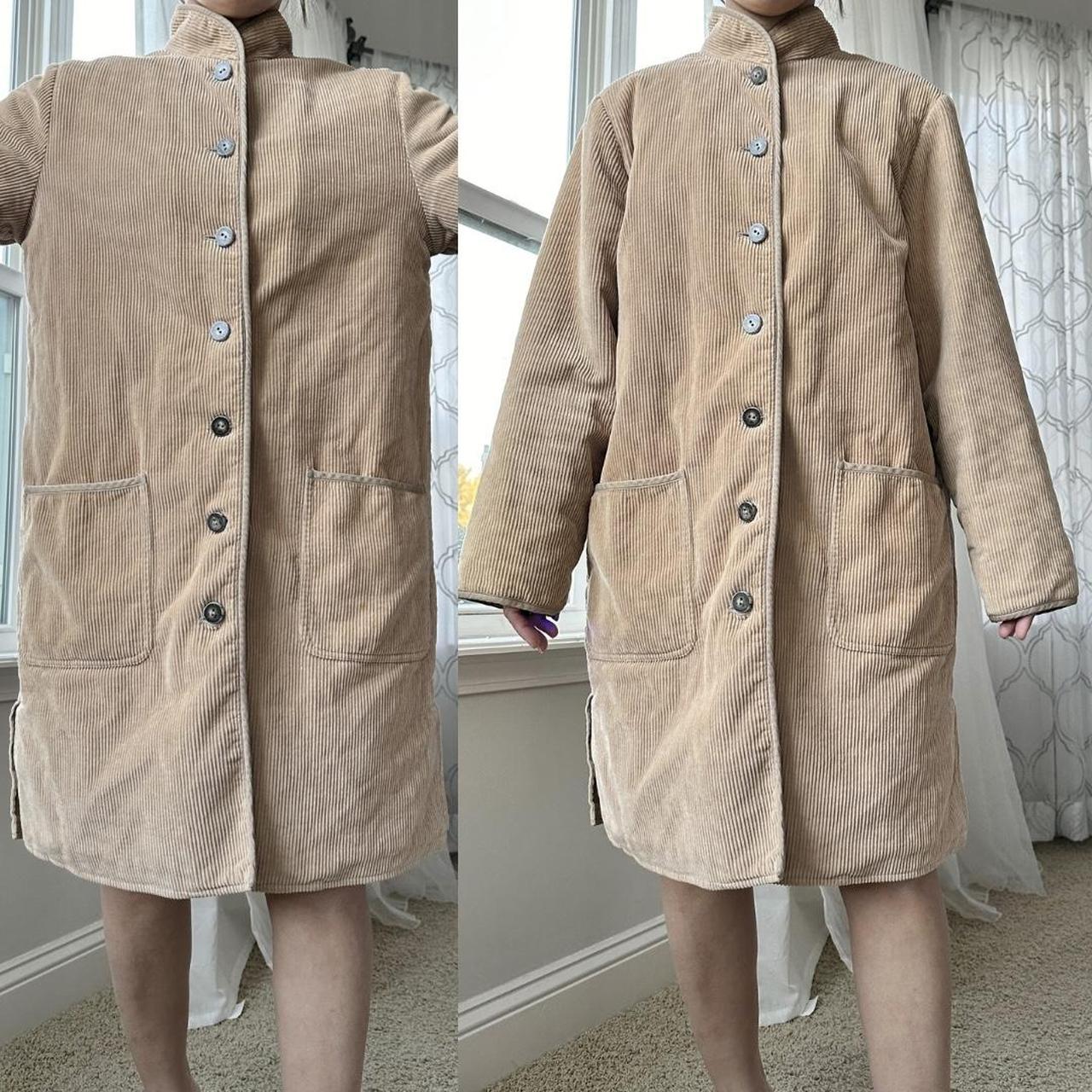 Orvis Women's Tan and Cream Coat