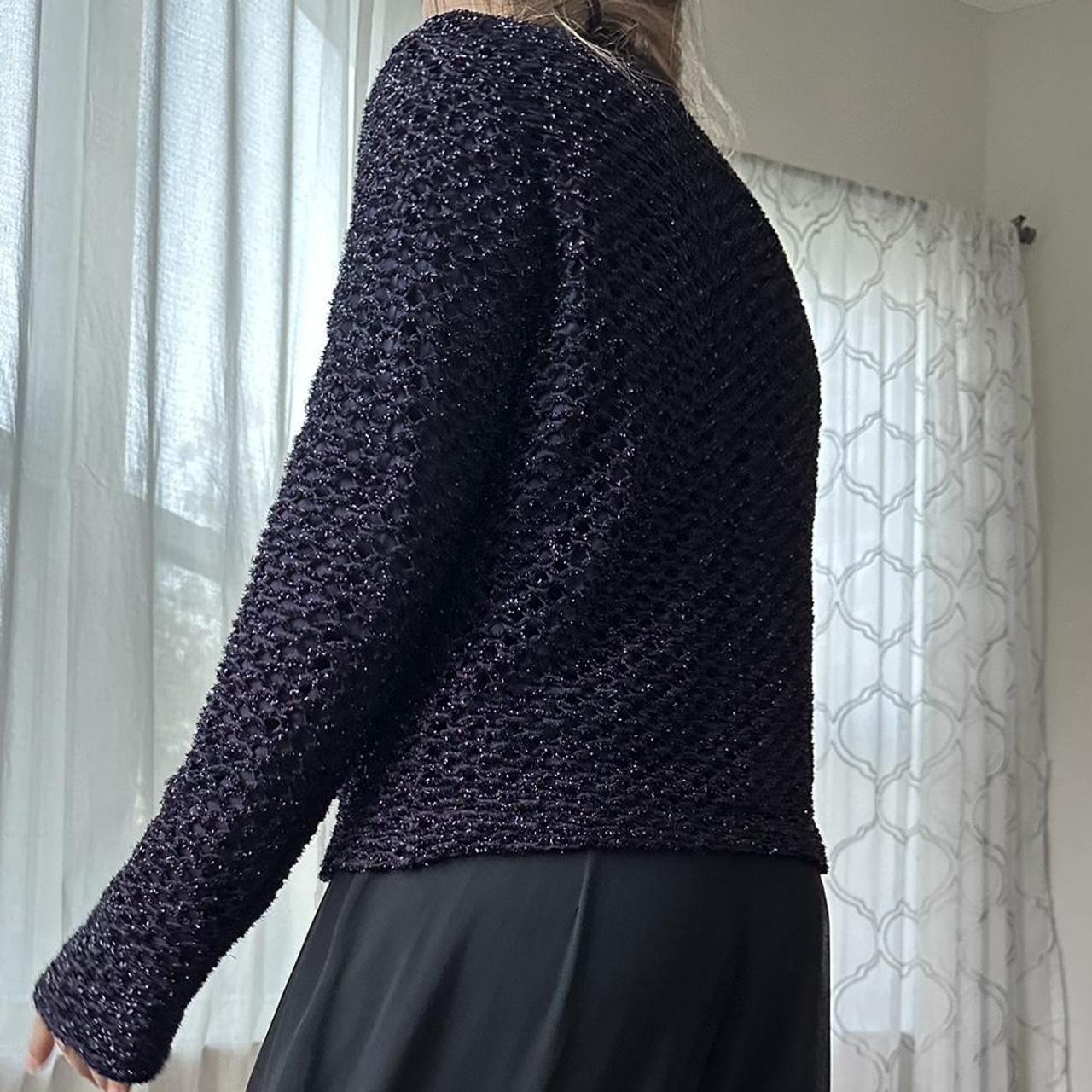Women's Purple Cardigan