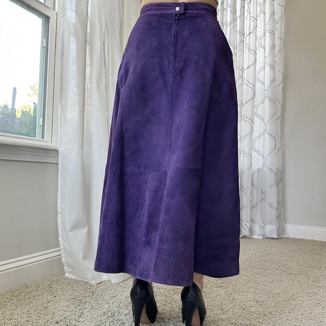 Bagatelle Women's Purple Skirt