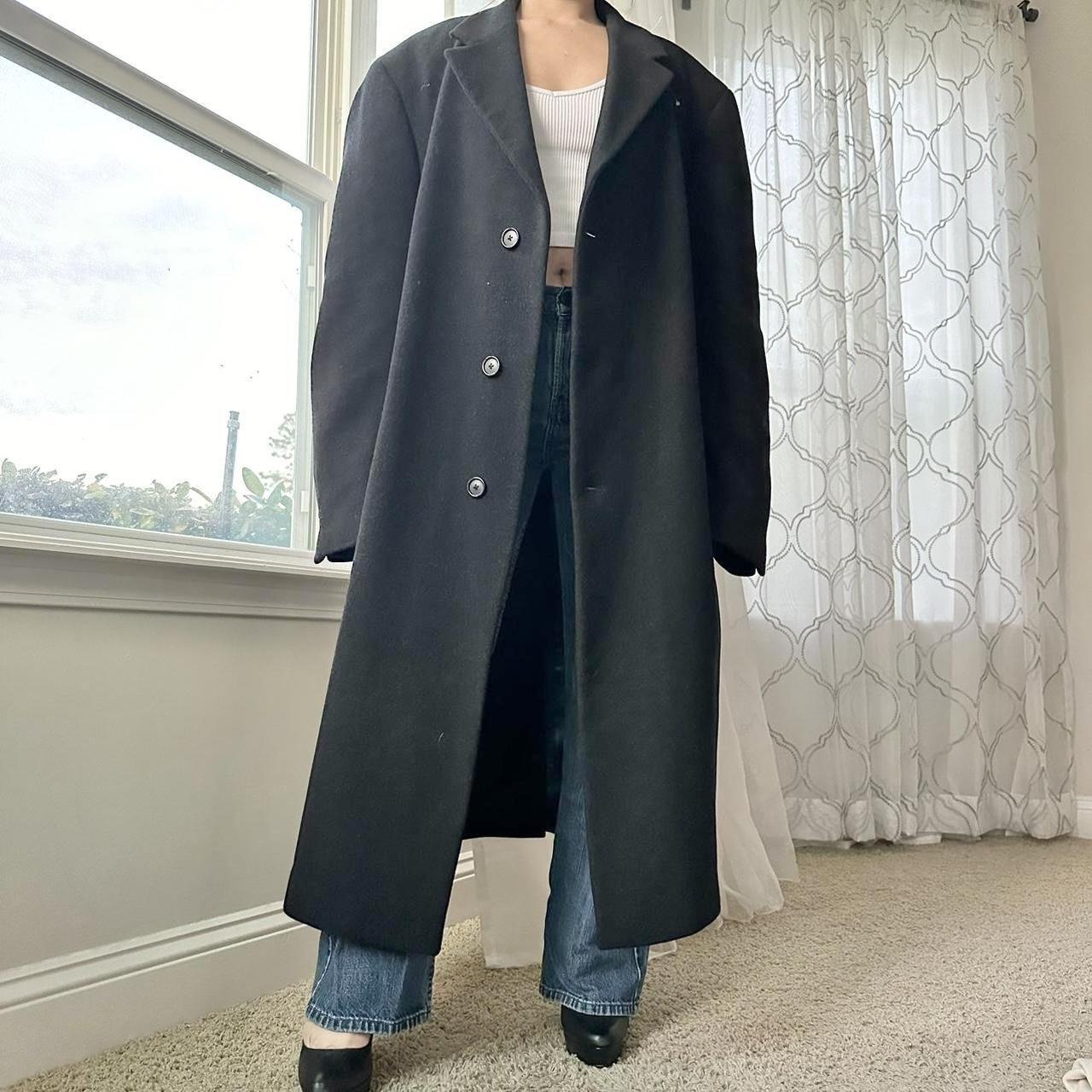 Joseph A Women's Black and Grey Coat