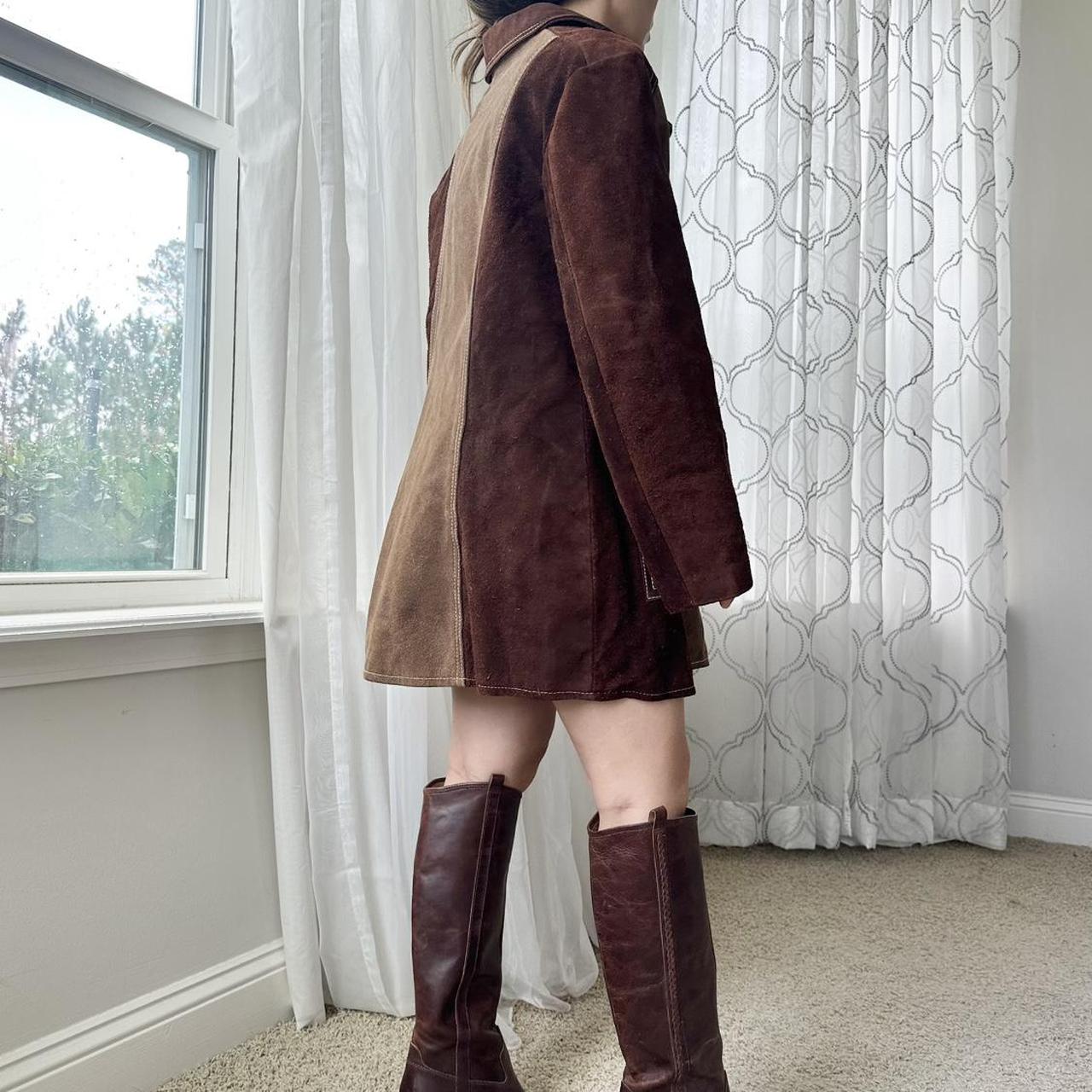 Women's Tan and Brown Coat