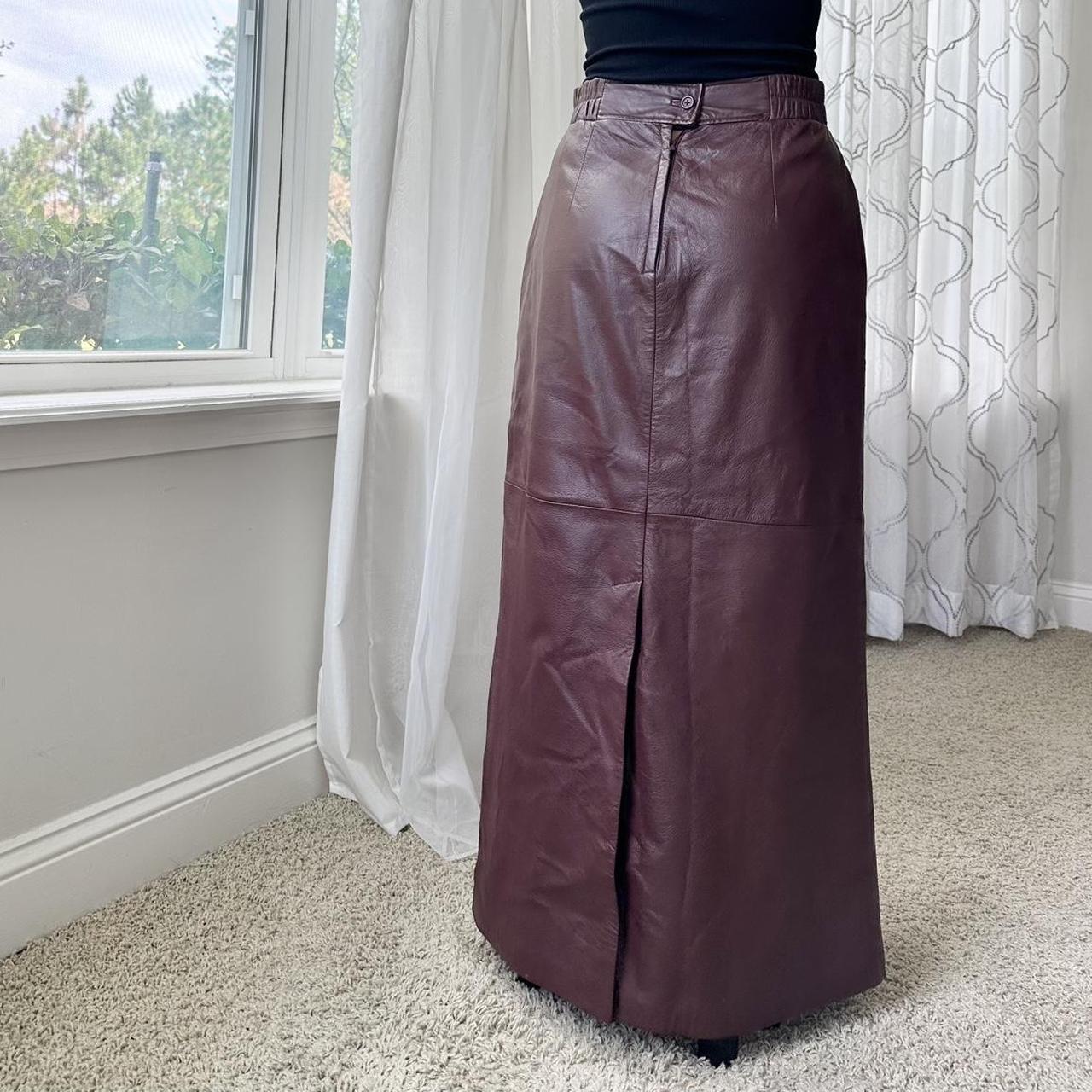 Preston & York Women's Burgundy Skirt