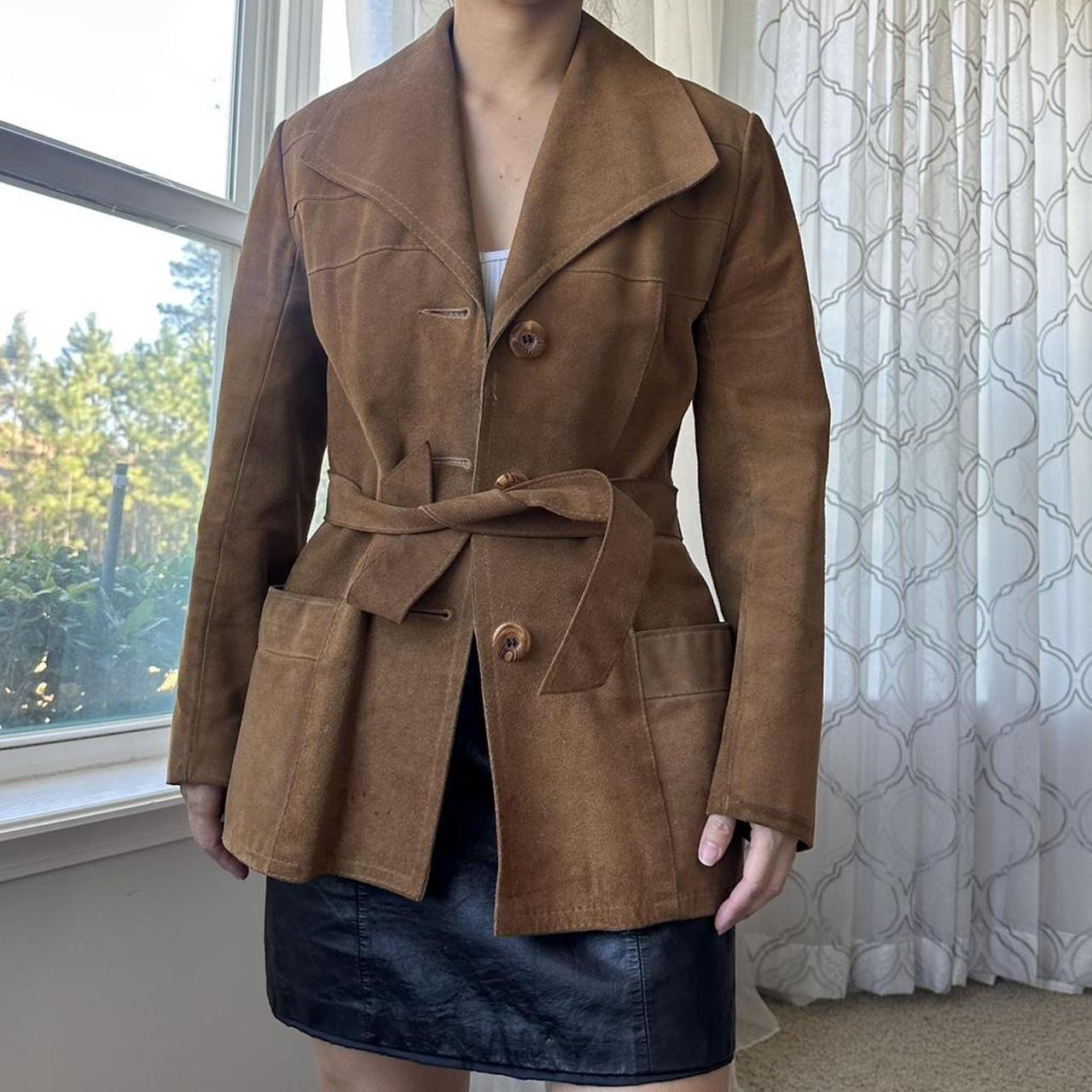 Women's Brown and Tan Jacket