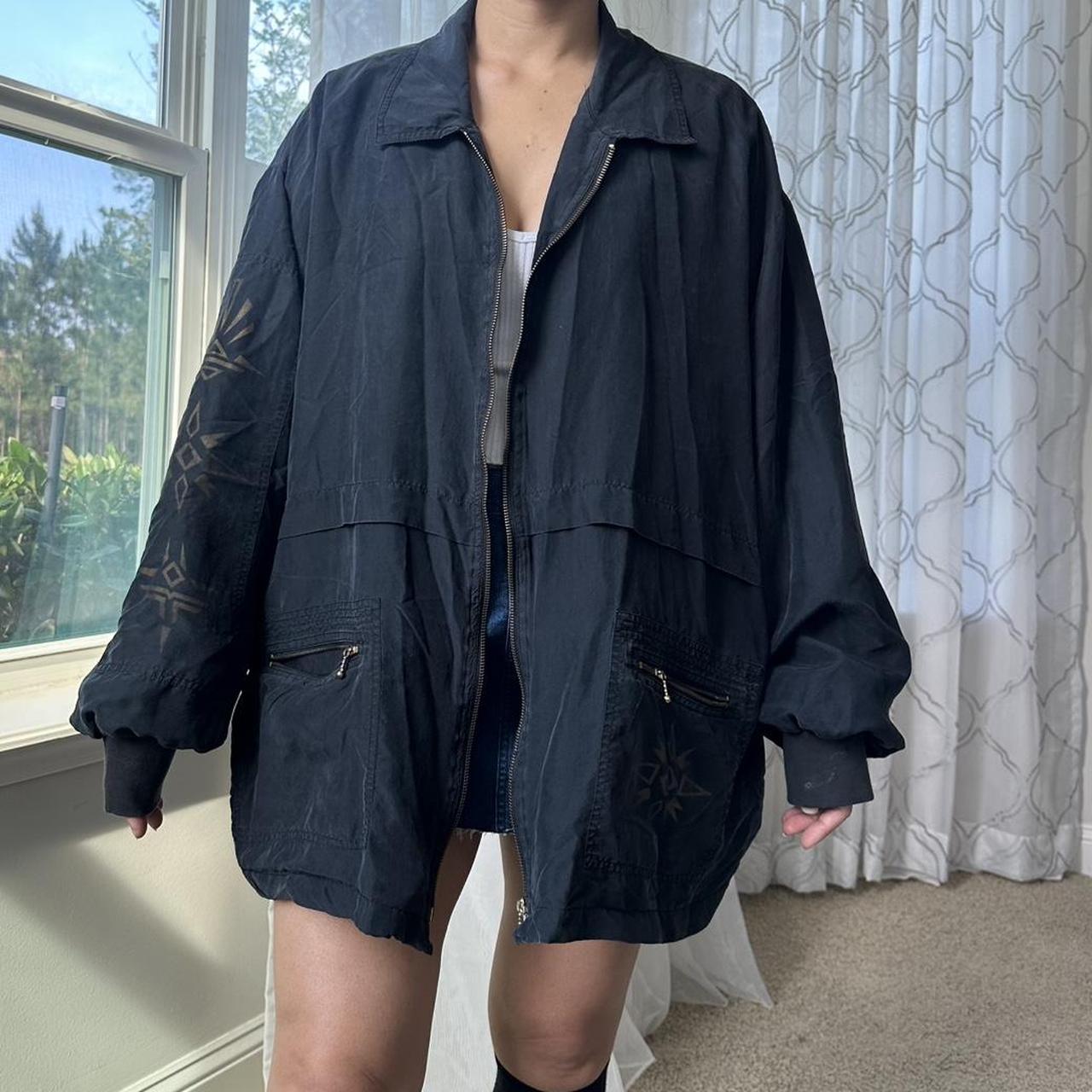 Women's Black and Gold Jacket