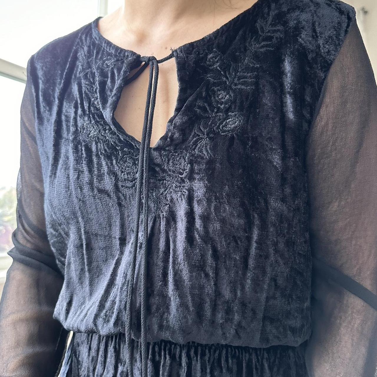 Women's Black Blouse