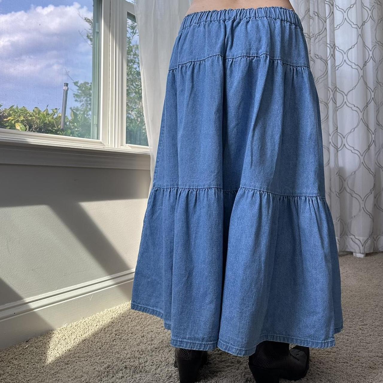 Women's Blue Skirt