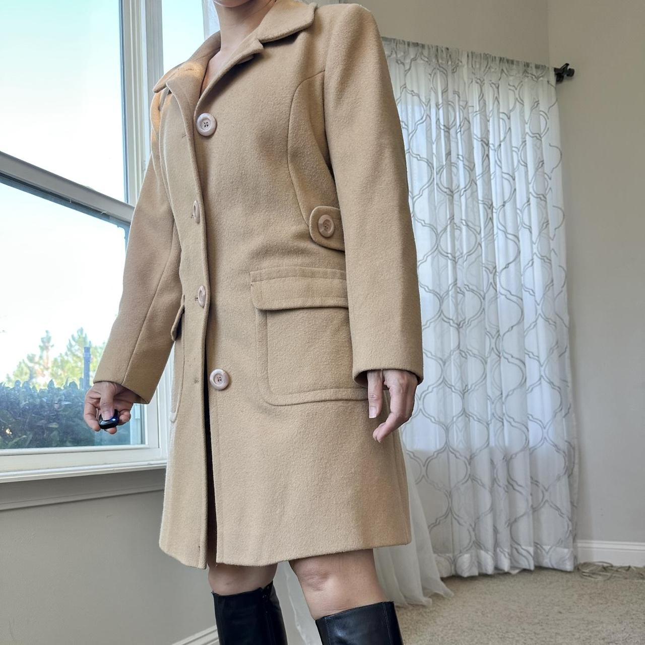 Moda International Women's Tan Coat