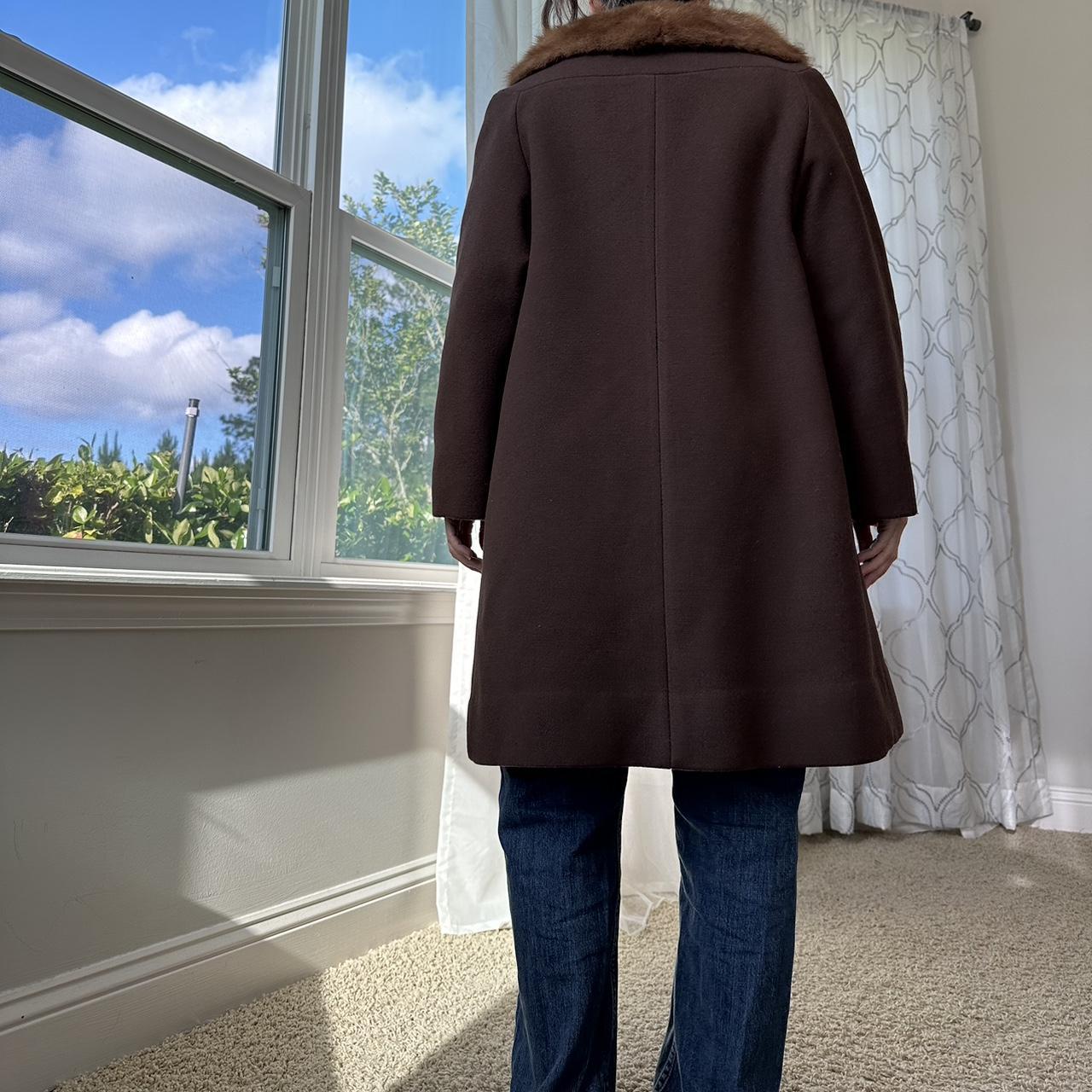 Women's Brown and Tan Coat