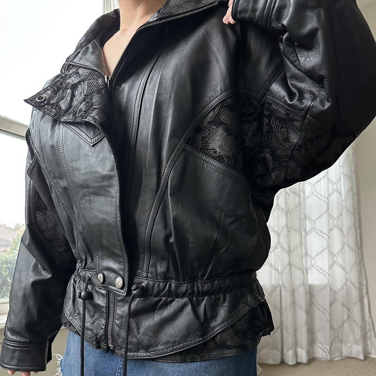Women's Black and Gold Jacket