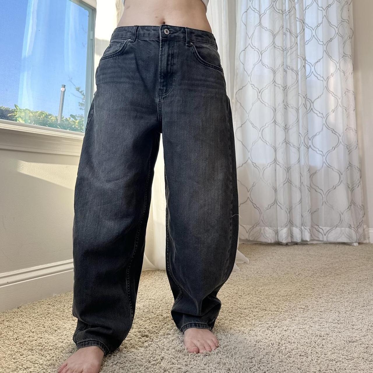 We The Free Women's Grey and Black Jeans