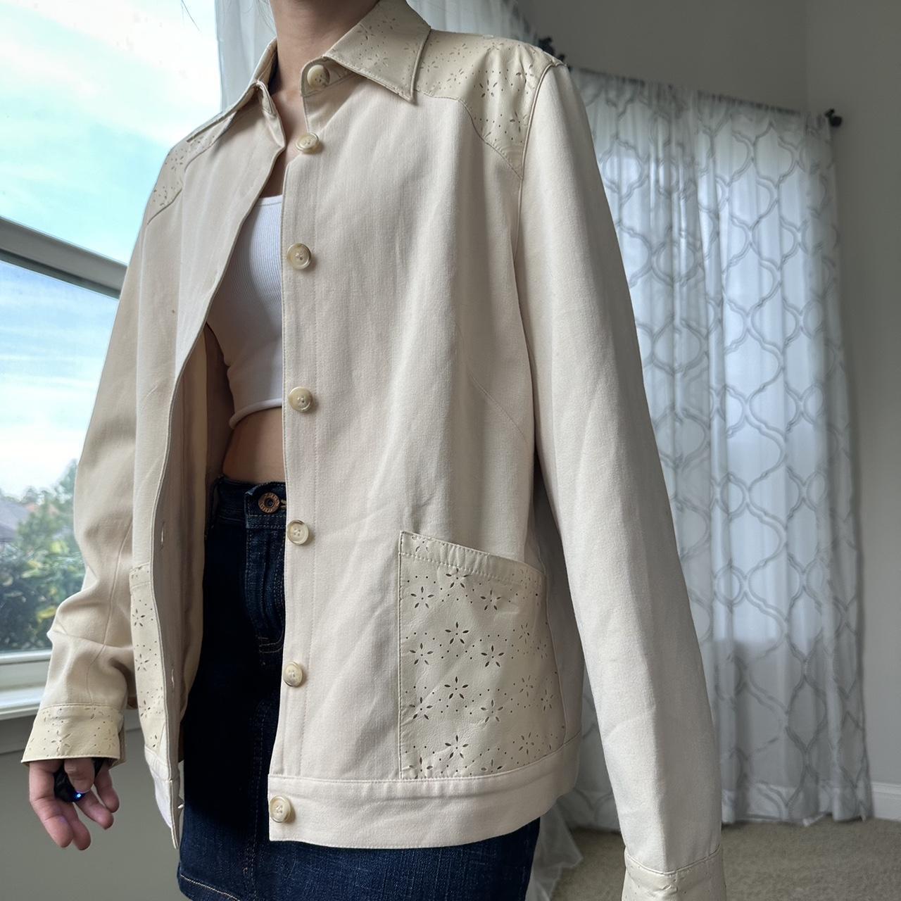 Rafaella Women's Cream Jacket