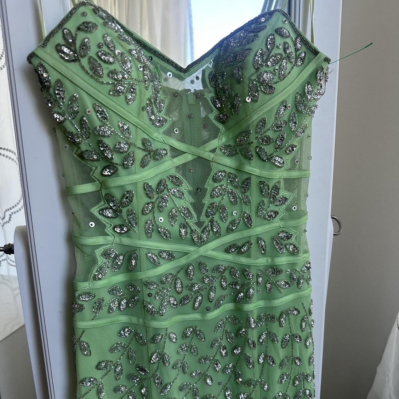 Cache Women's Green Dress