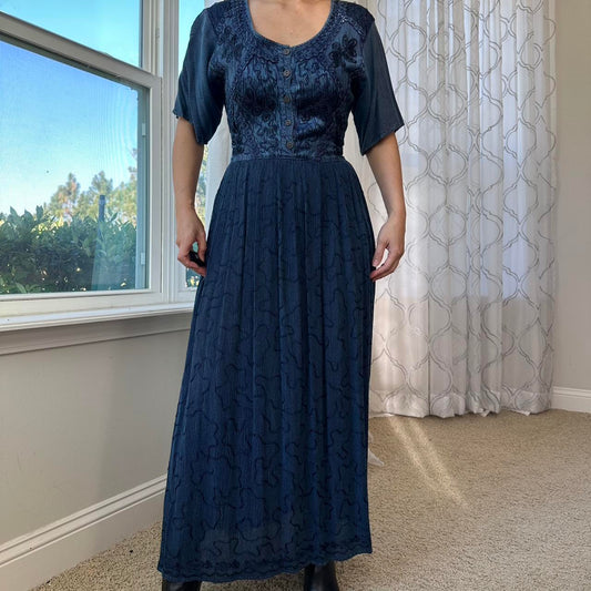 Women's Navy and Blue Dress