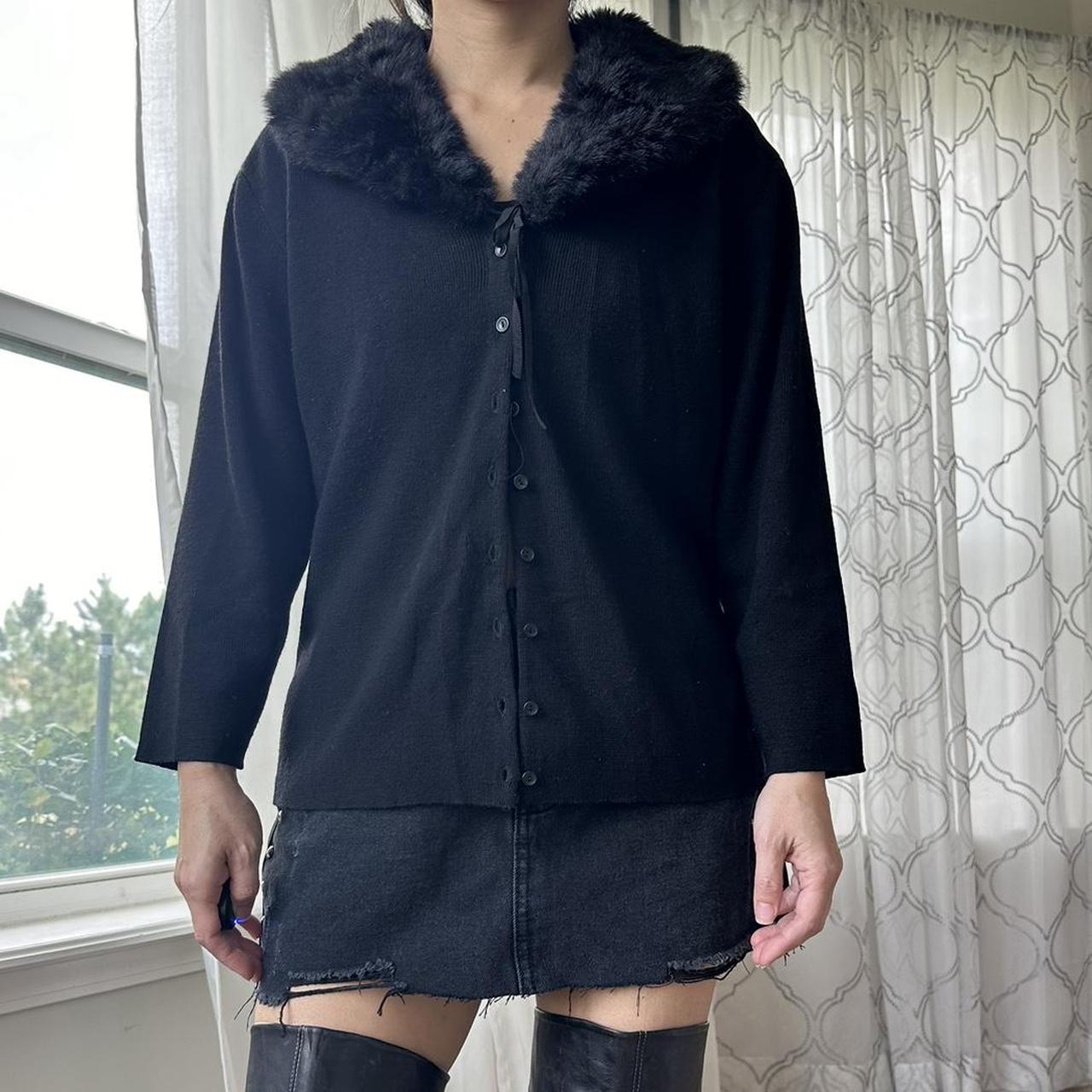 Women's Black Cardigan