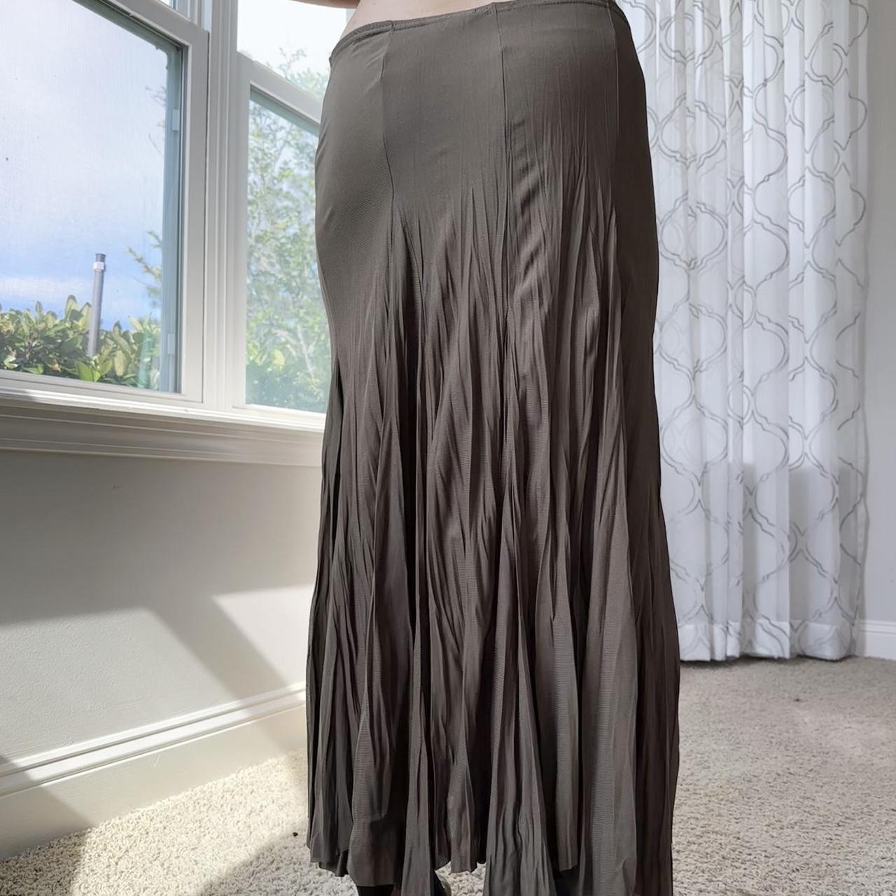 Rafaella Women's Brown and Khaki Skirt