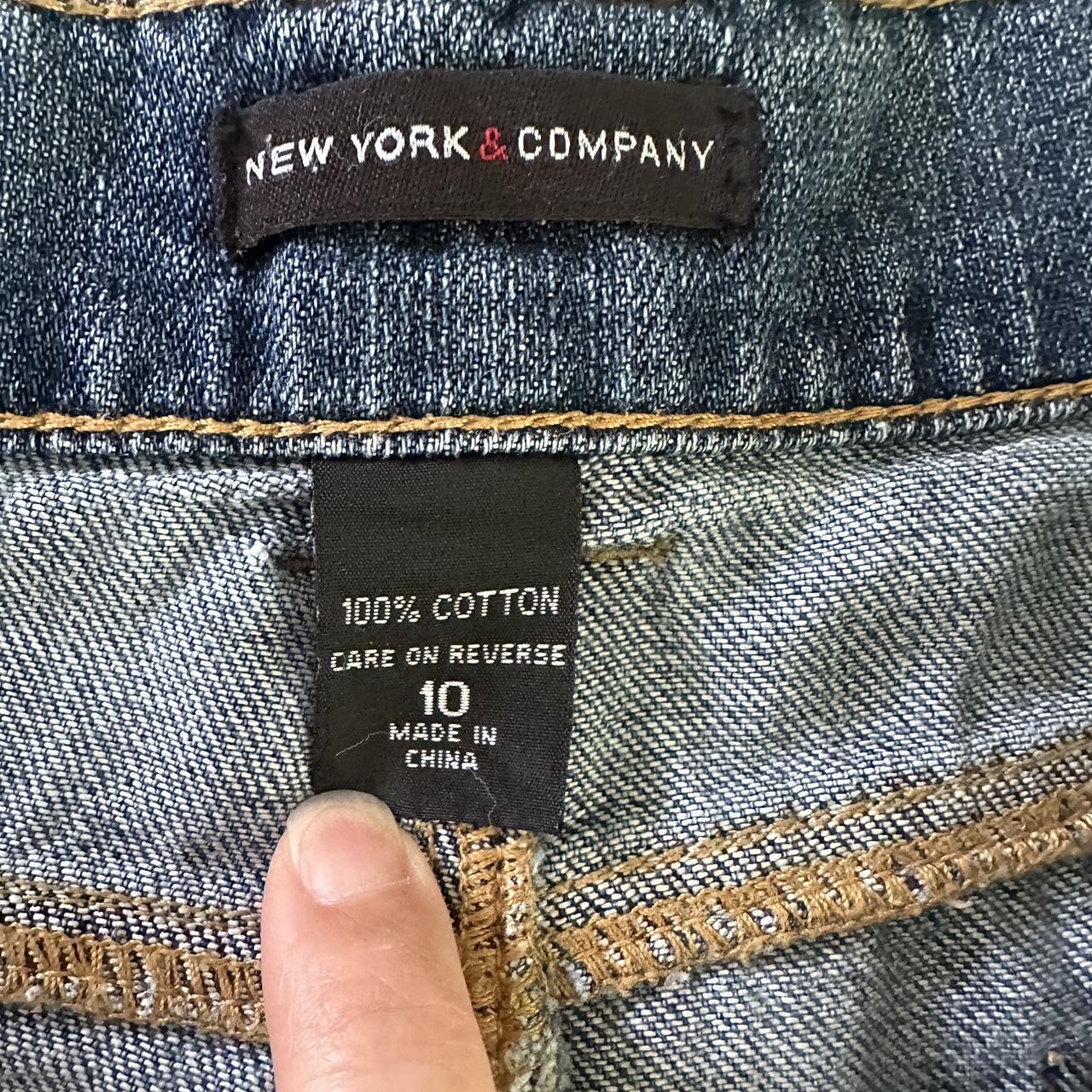 New York & Company Women's Blue and Navy Shorts