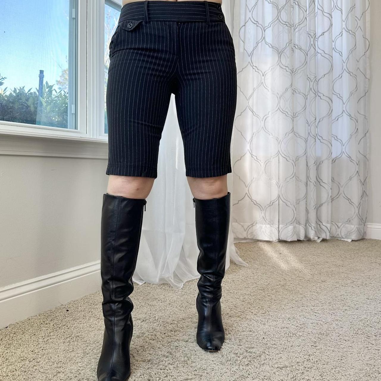 Copper Key Women's Black and White Shorts