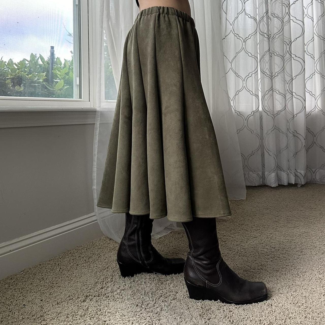 Women's Green Skirt