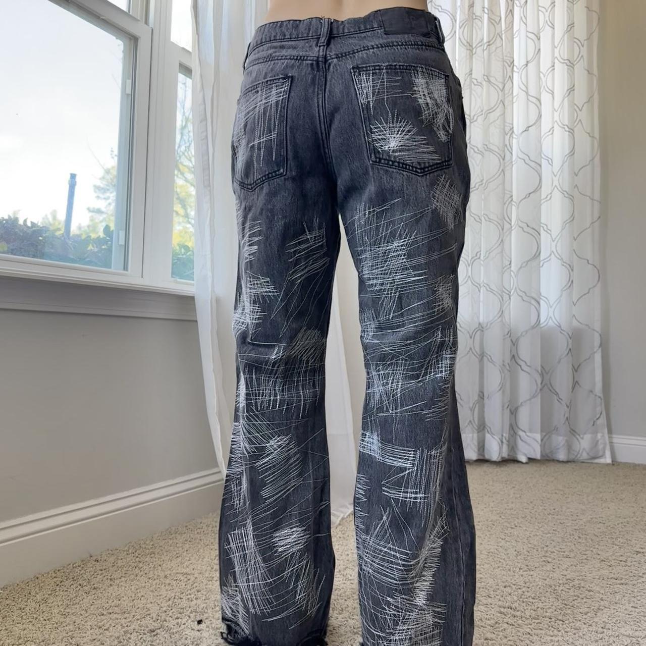 BDG Women's Black and White Jeans