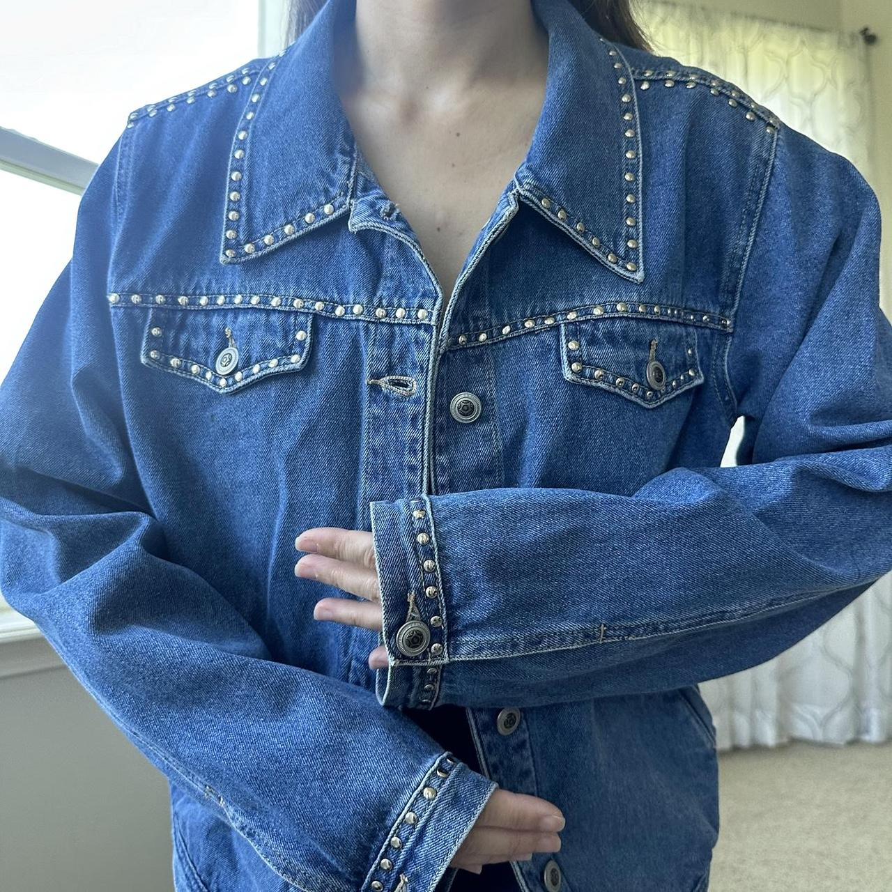 Women's Blue and Silver Jacket