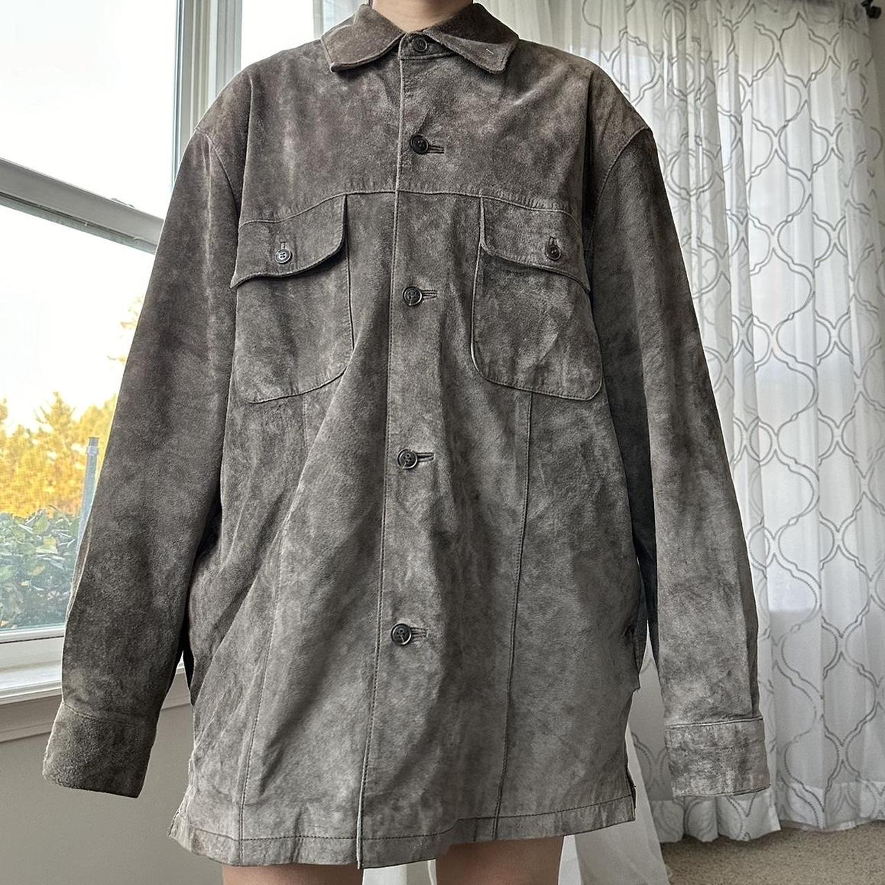 Women's Brown and Green Jacket