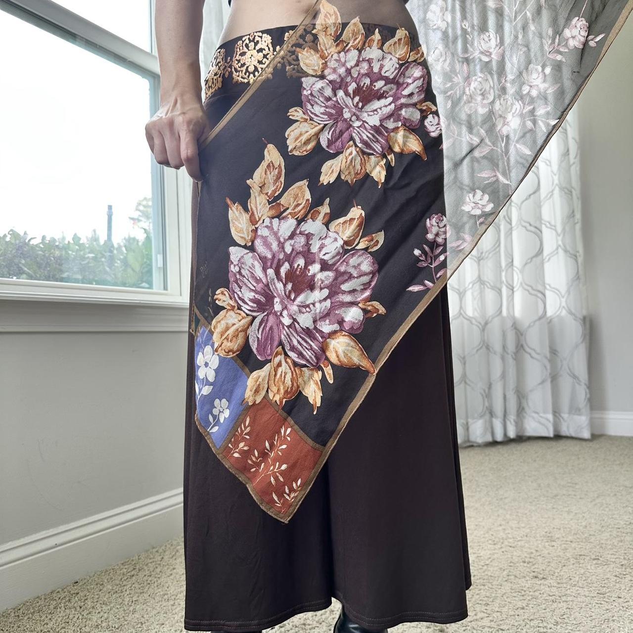 Women's Brown Scarf-wraps