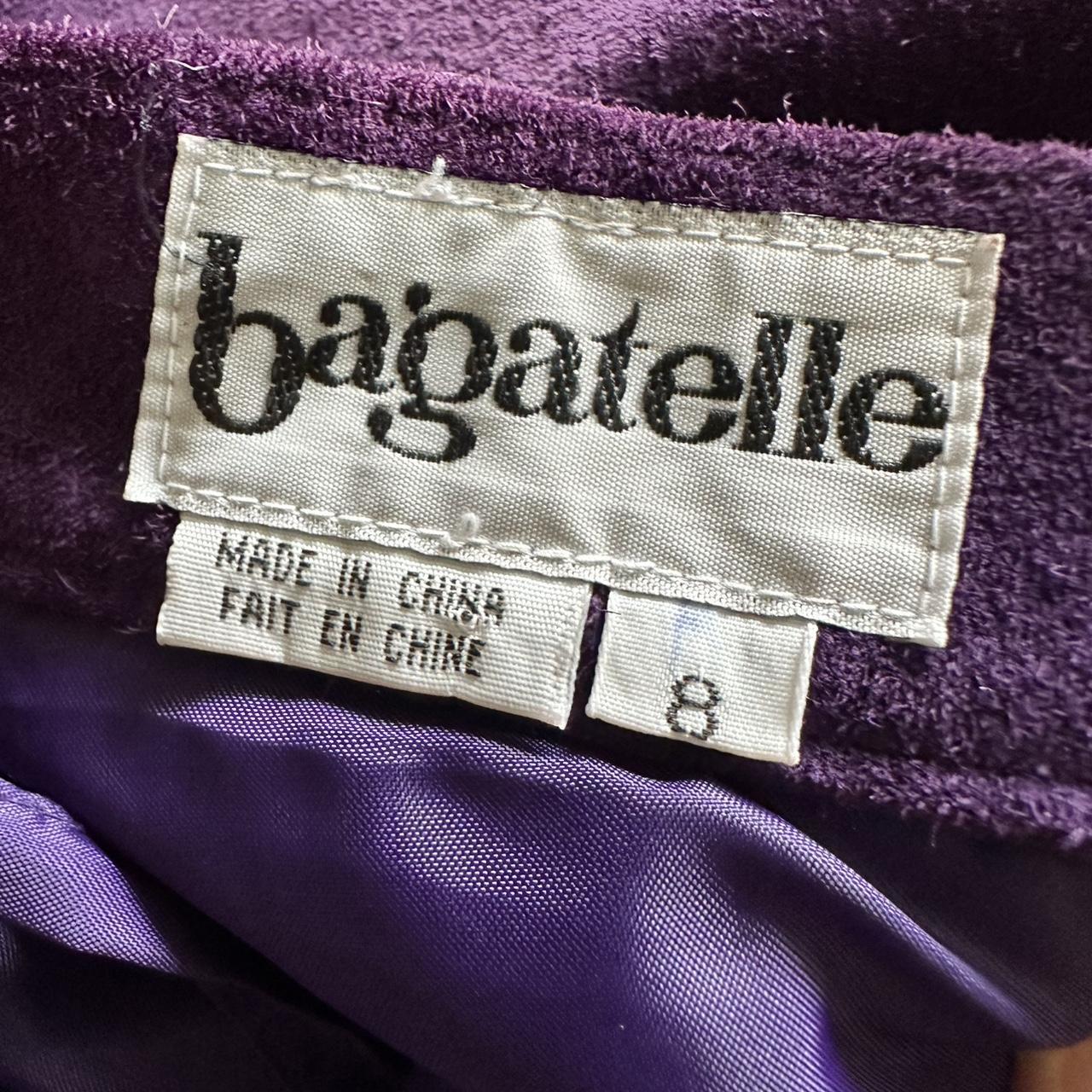 Bagatelle Women's Purple Skirt