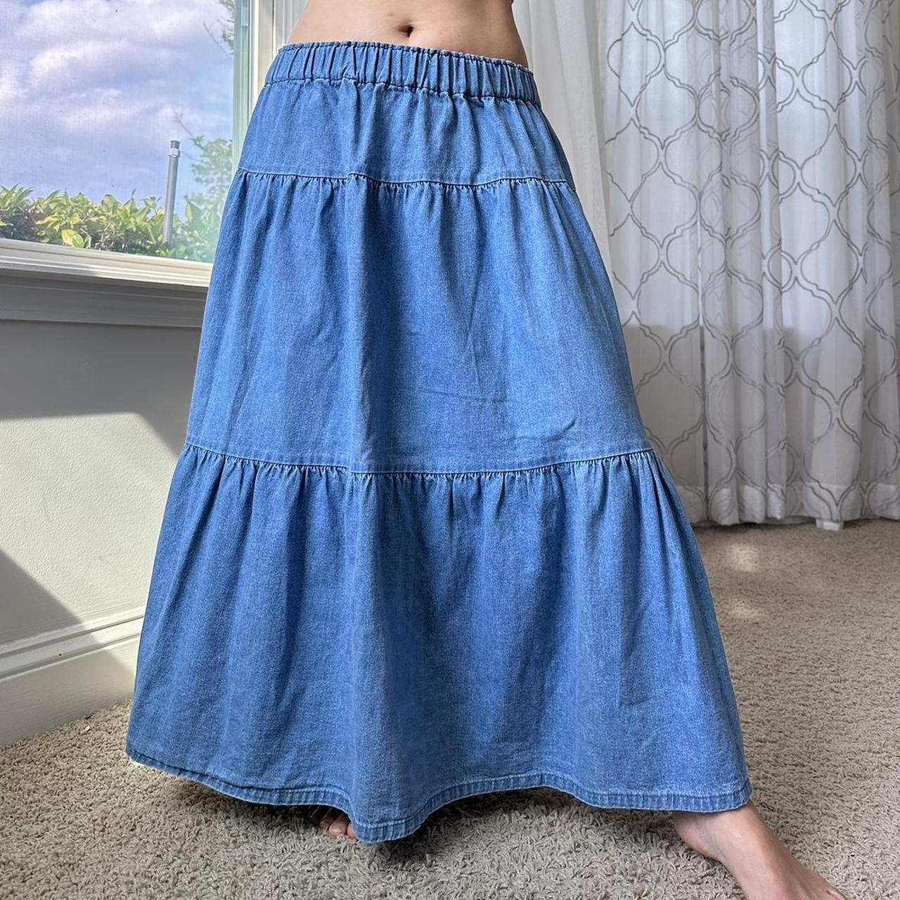 Women's Blue Skirt
