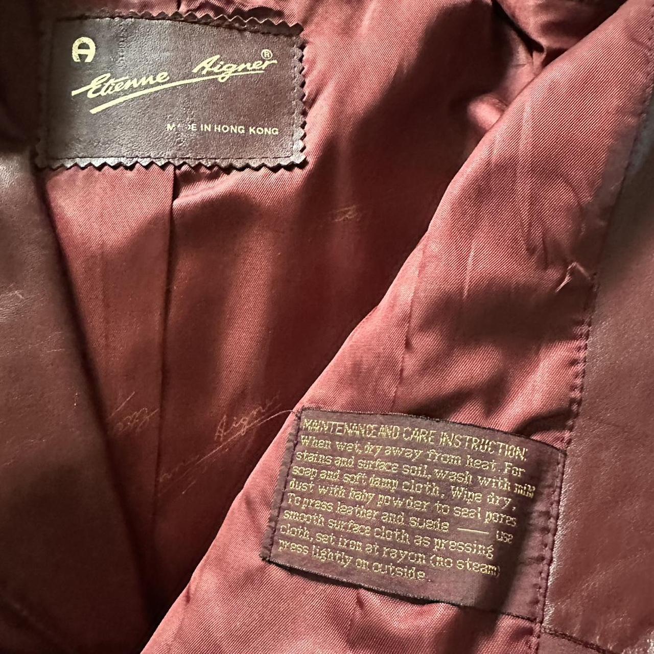 Etienne Aigner Women's Burgundy and Red Jacket