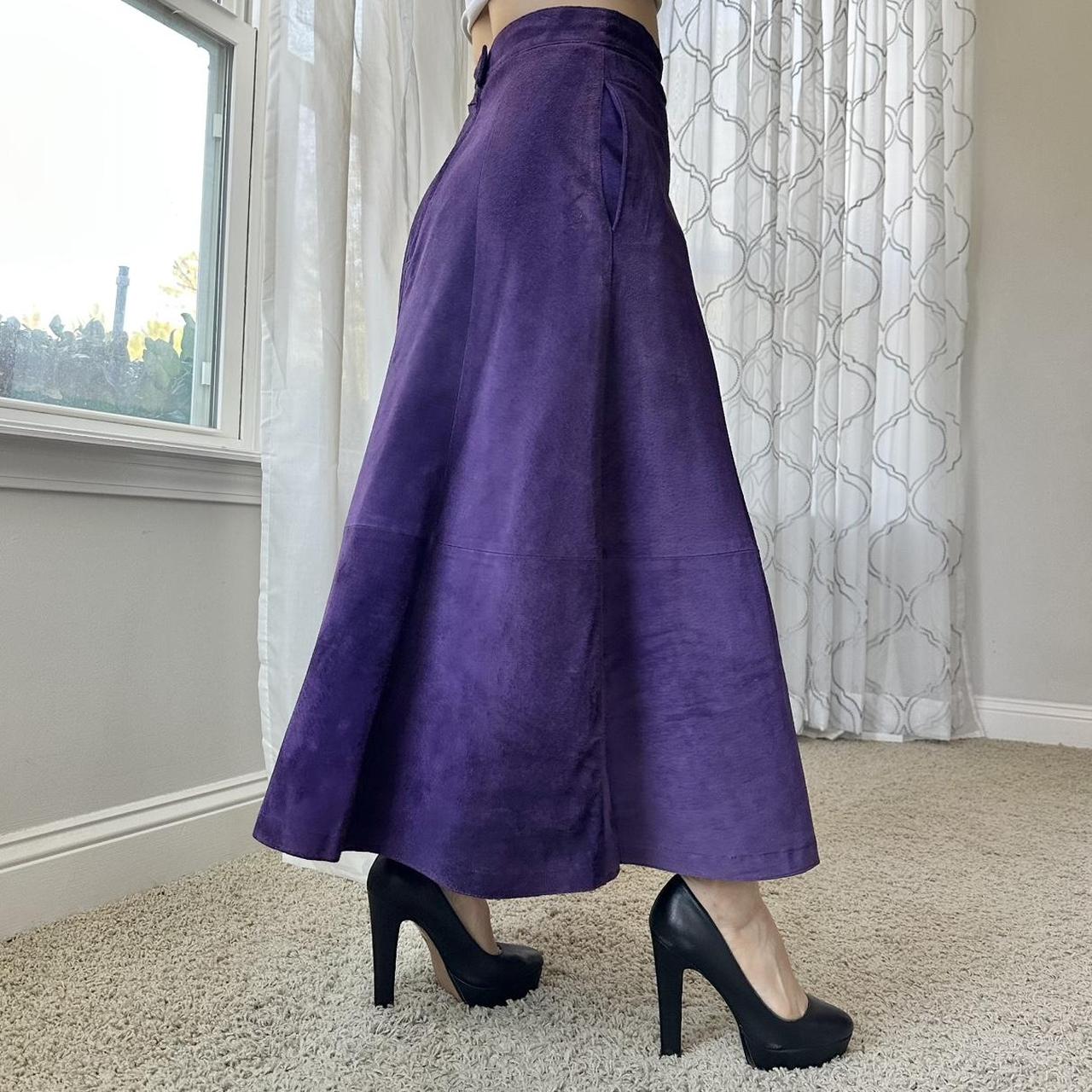Bagatelle Women's Purple Skirt