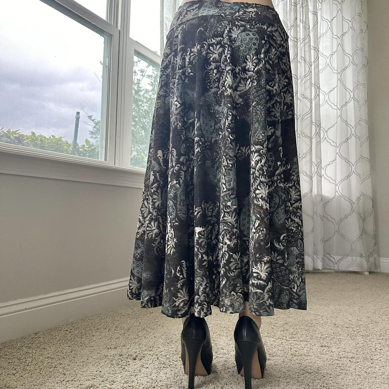Jones New York Women's Black and Brown Skirt