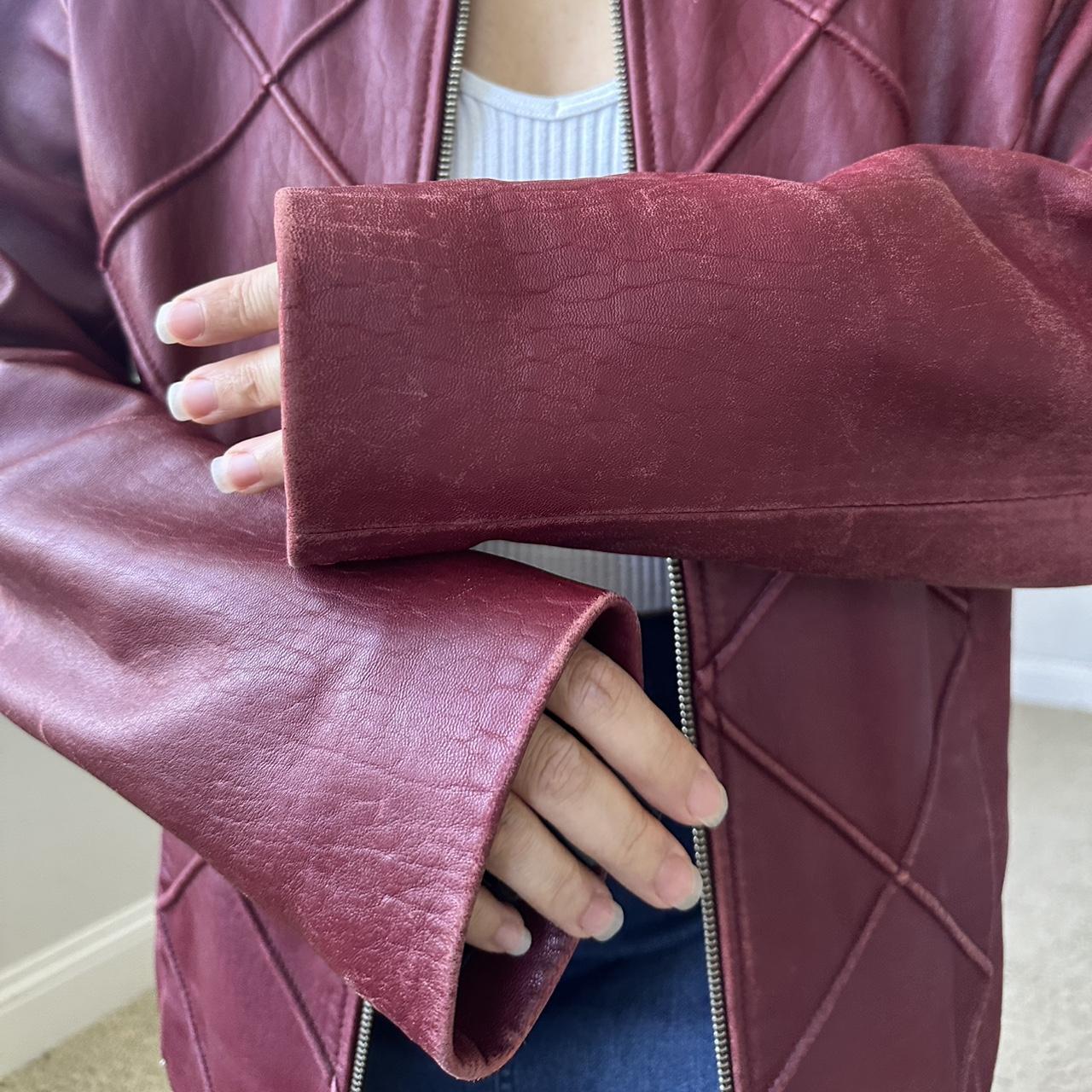 Mossimo Women's Burgundy and Red Jacket