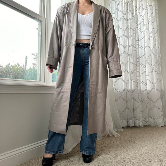 Women's Brown and Khaki Coat