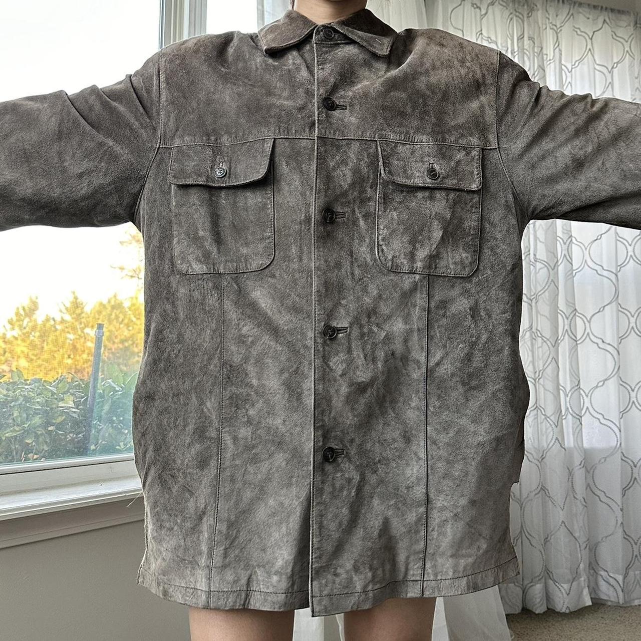 Women's Brown and Green Jacket