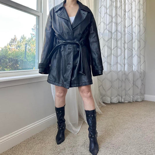 Wilson’s Leather Women's Black Coat