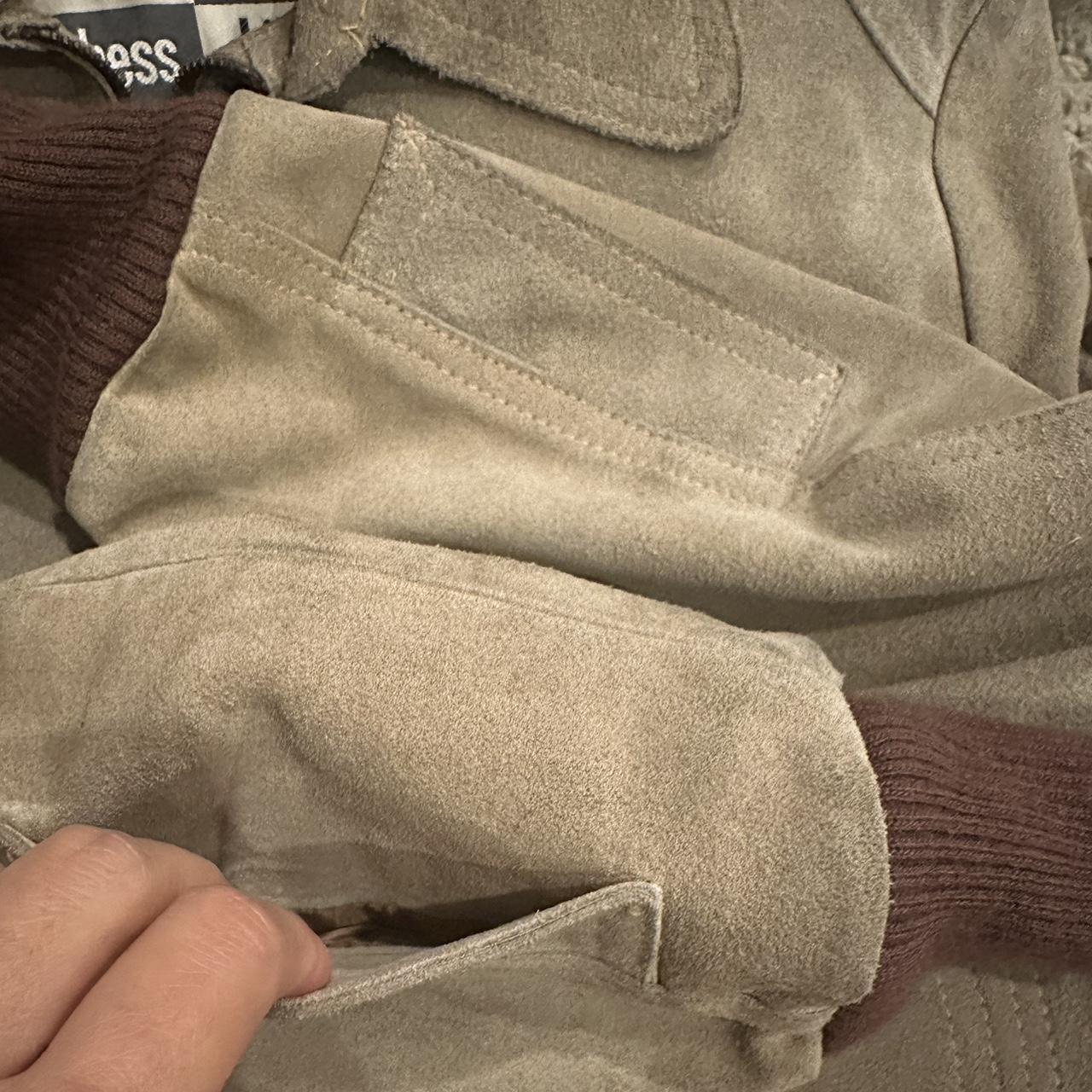 Women's Khaki and Brown Jacket