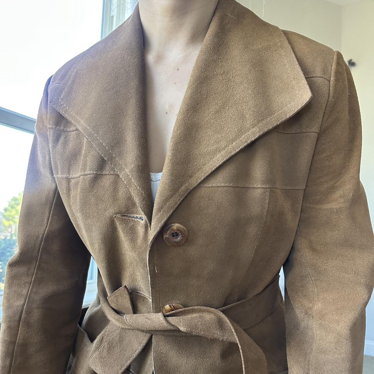 Women's Brown and Tan Jacket