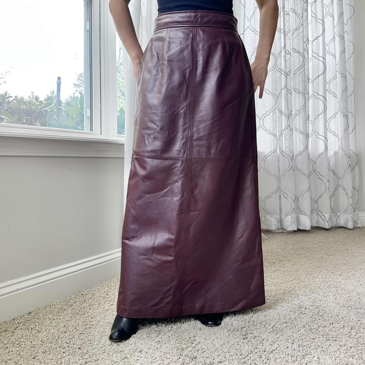 Preston & York Women's Burgundy Skirt