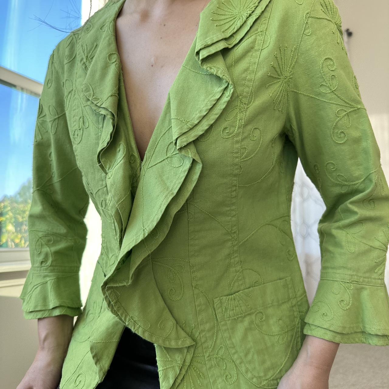 Women's Green Blouse