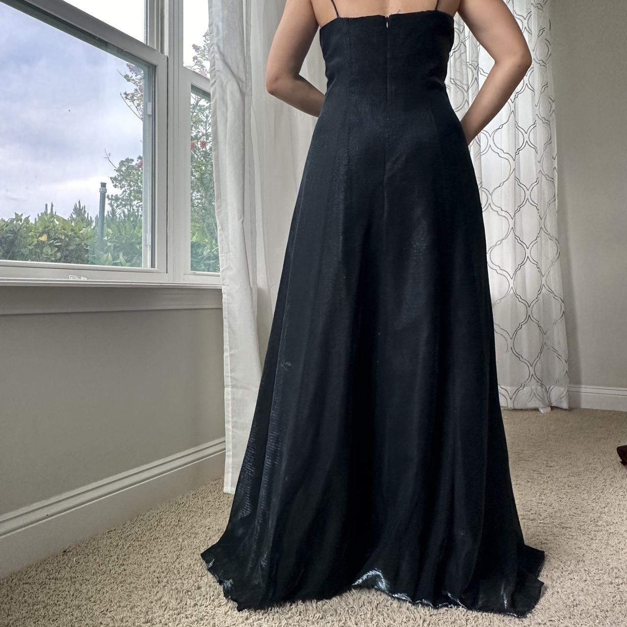 Women's Black and Navy Dress