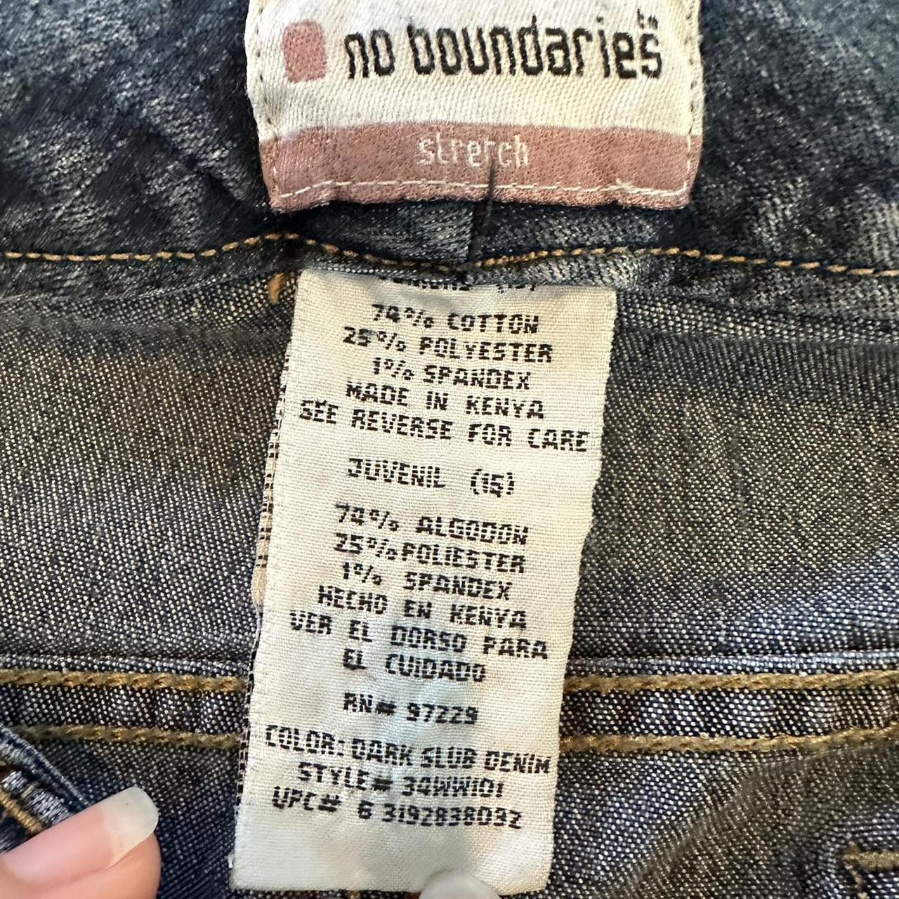 No Boundaries Women's Blue Jeans