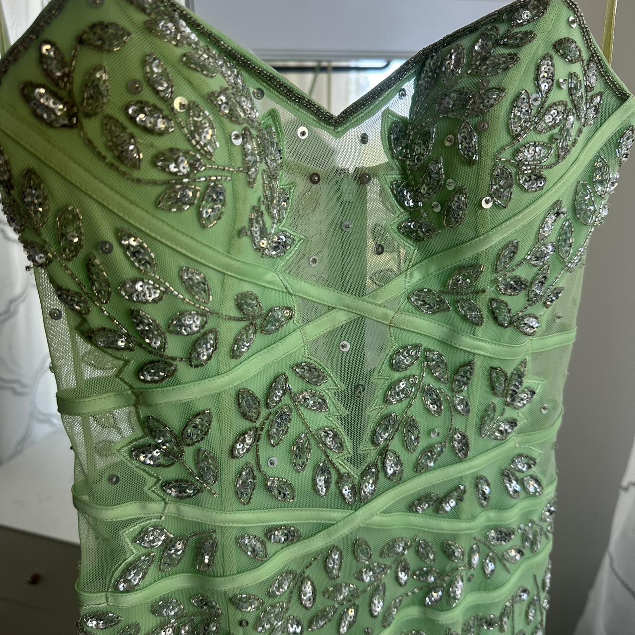 Cache Women's Green Dress