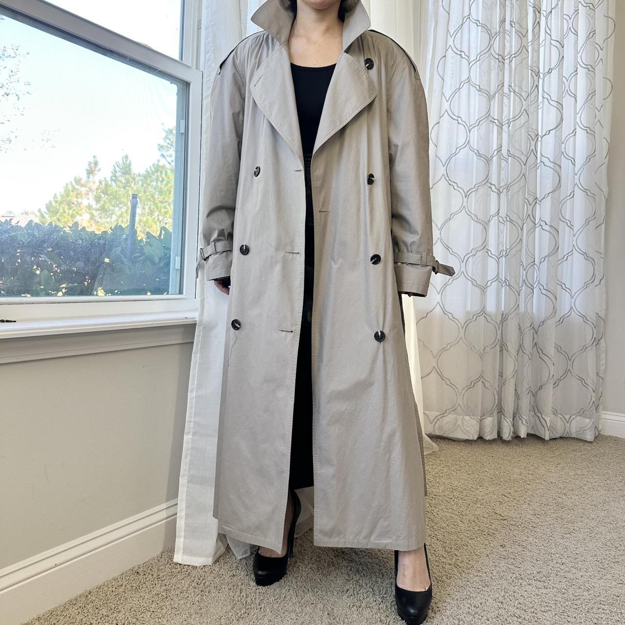 Jones New York Women's Grey and Khaki Coat