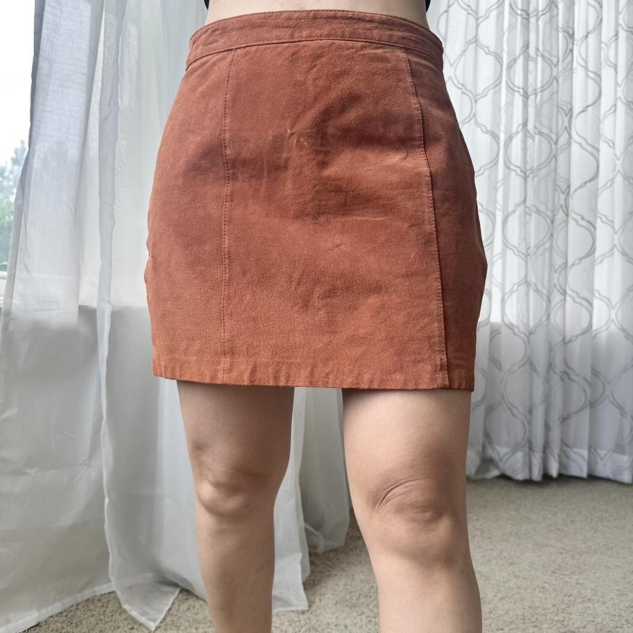 Women's Orange Skirt