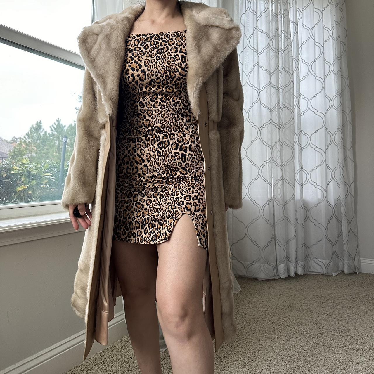 Urban Outfitters Women's Black and Brown Dress