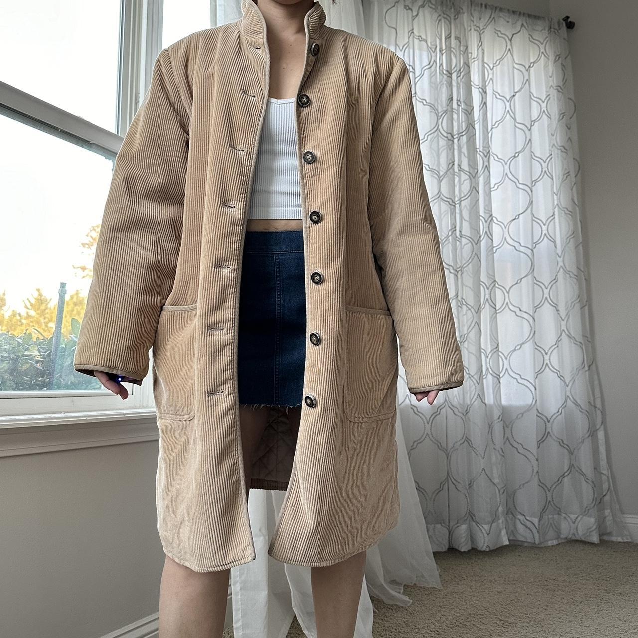 Orvis Women's Tan and Cream Coat