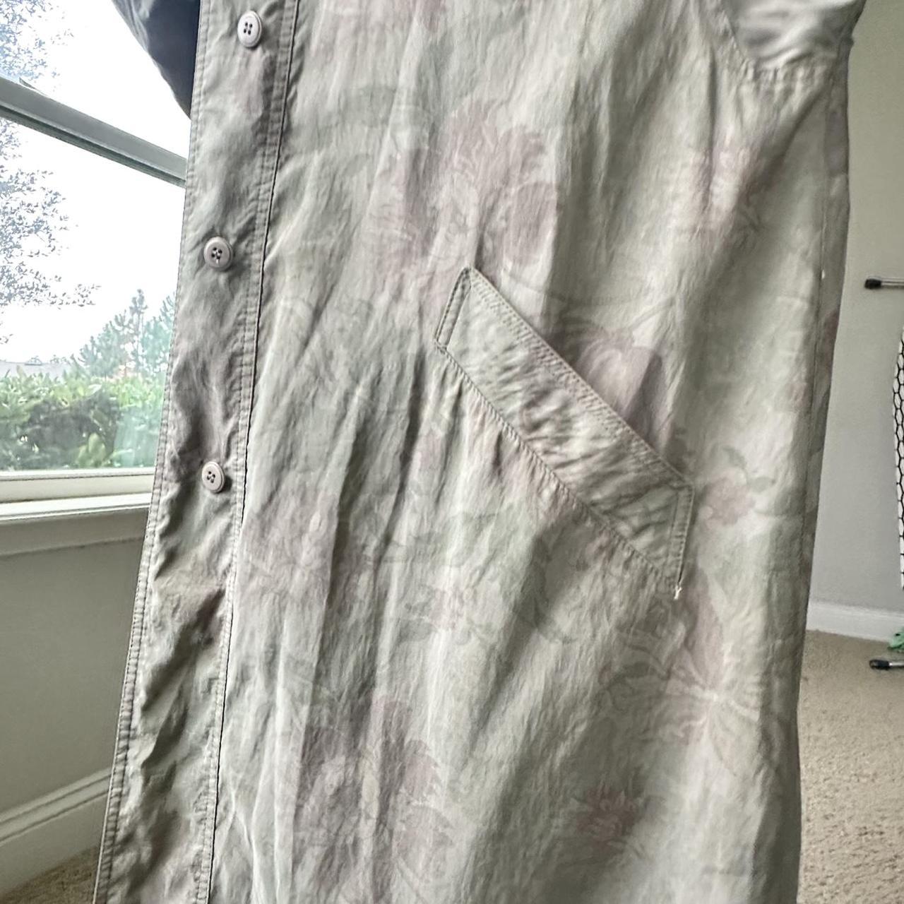London Fog Women's Grey and Green Coat