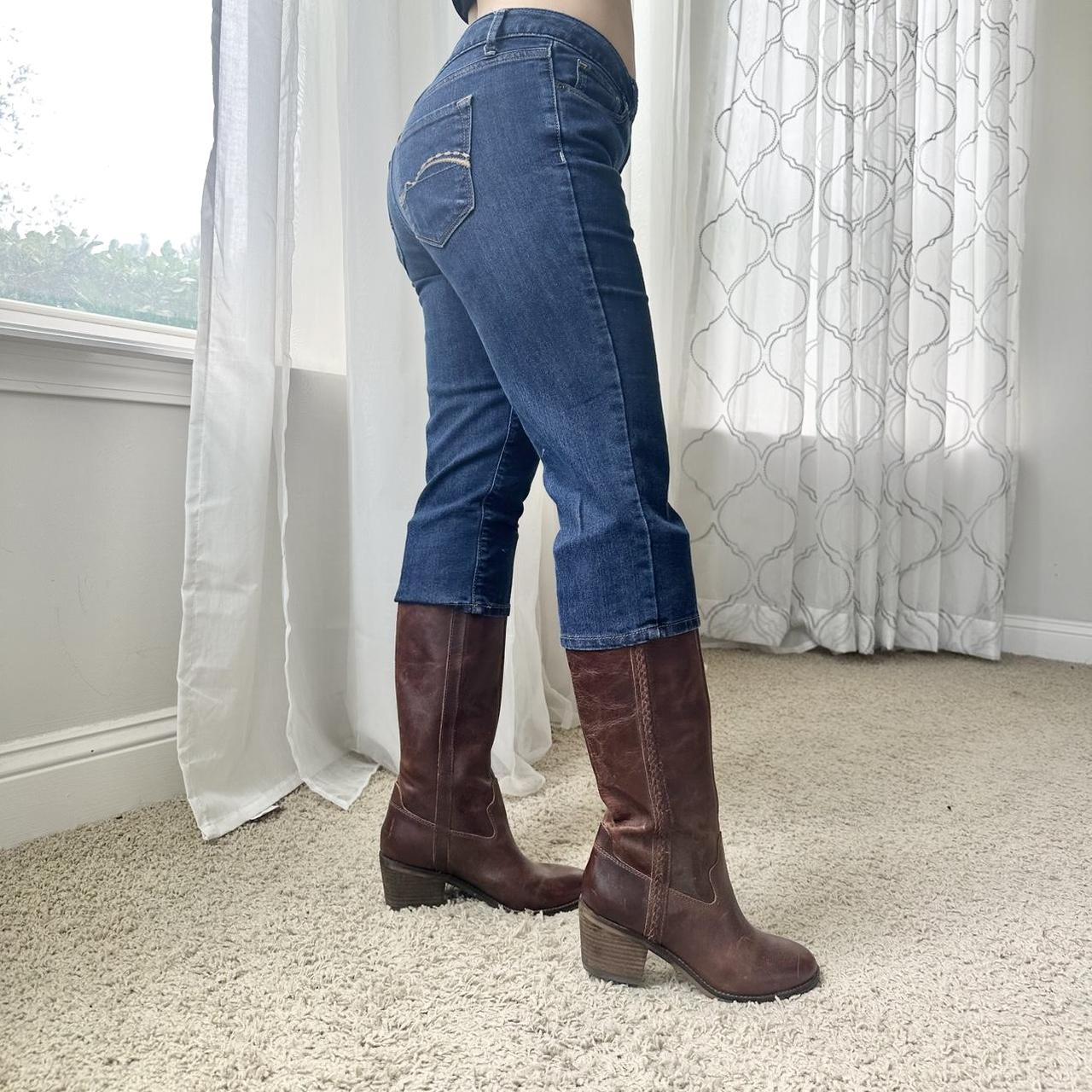 Women's Blue and Navy Jeans
